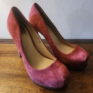 Pour La Victoire | Irina Suede Platform Pump